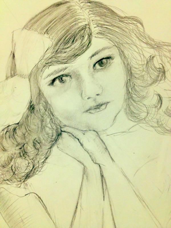 Portrait Of A Young Girl